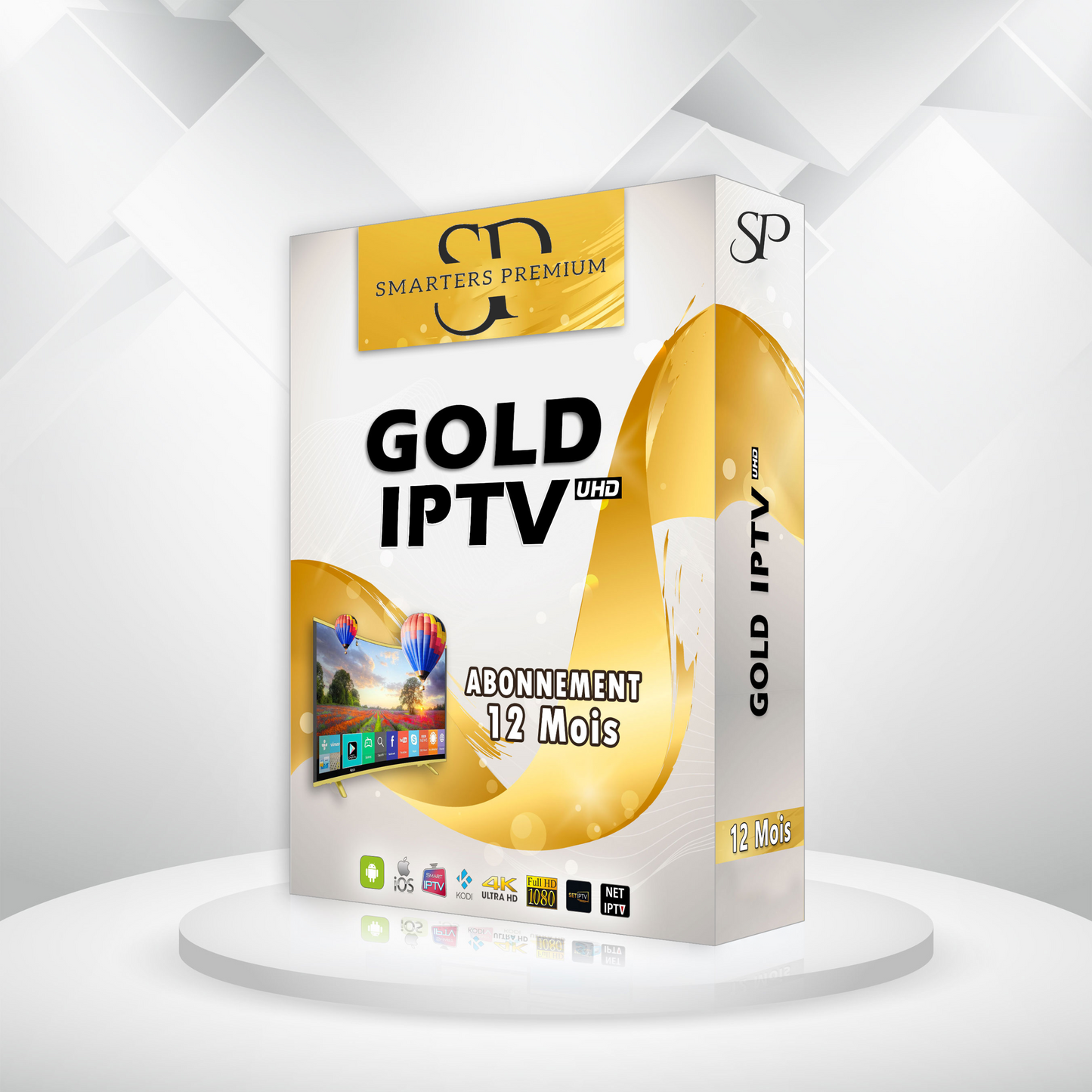 IPTV Smarters Pro Subscription 12 Months Smarters Player Pro Abonnement 12 Mois product image